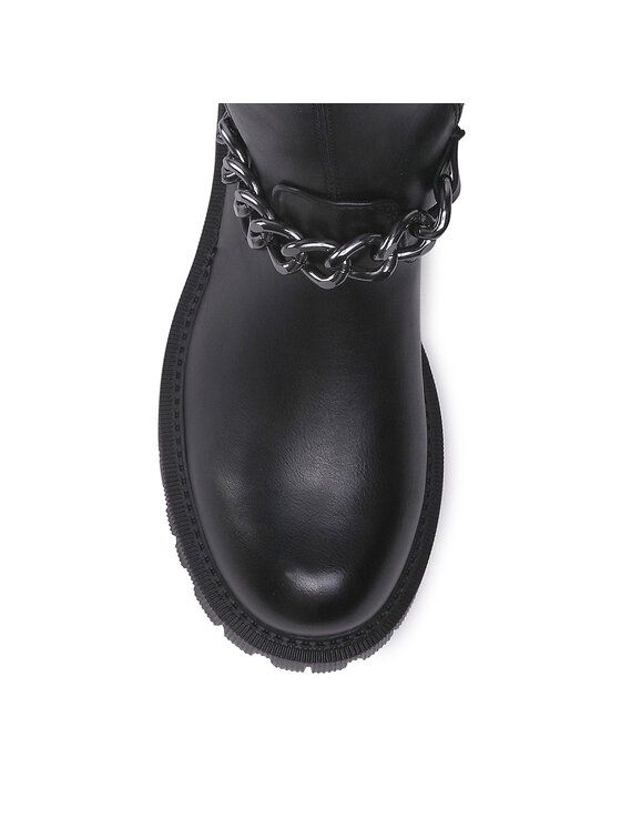 DeeZee DeeZee Stivali sopra il ginocchio H13073A-5 Nero