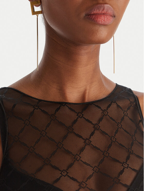 Elisabetta Franchi Elisabetta Franchi κορμάκι BO-020-51E2-V150 Μαύρο Slim Fit