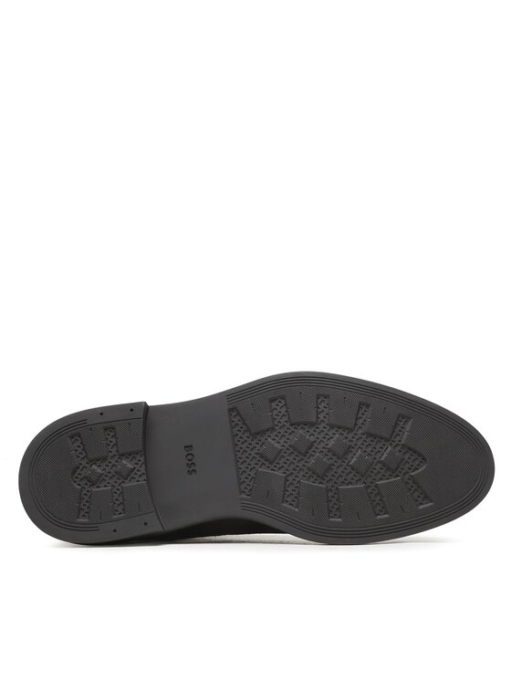 BOSS BOSS Kotníková obuv s elastickým prvkem Calev 50497739 Hnědá