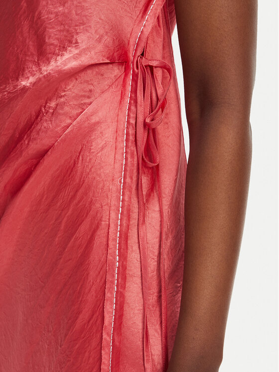 PINKO PINKO Abito da cocktail Amico 105011 A2BU Corallo Regular Fit