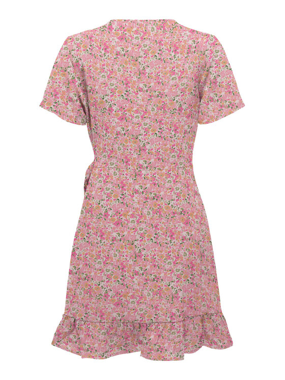 ONLY Kleid für den Alltag 15256778 Rosa Regular Fit | Modivo.de