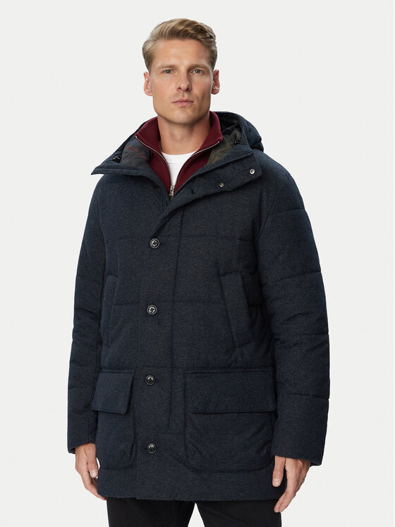 Barbour Barbour Žieminė striukė Bedale  MQU1905NY91 Tamsiai mėlyna Regular Fit