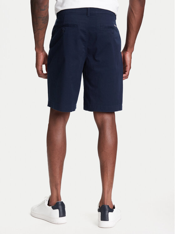 Calvin Klein Jeans Calvin Klein Jeans Auduma šorti LV040EM618 Tumši zils Regular Fit