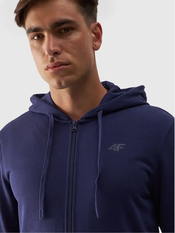 4F 4F Felpa 4FWMM00TSWSM1466-31S Blu scuro Regular Fit
