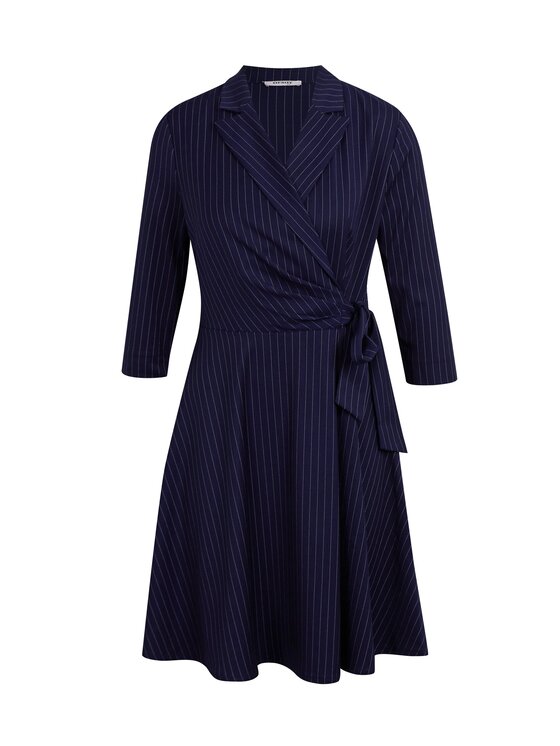 Orsay Orsay Sukienka 470340575000__36 Granatowy Regular Fit