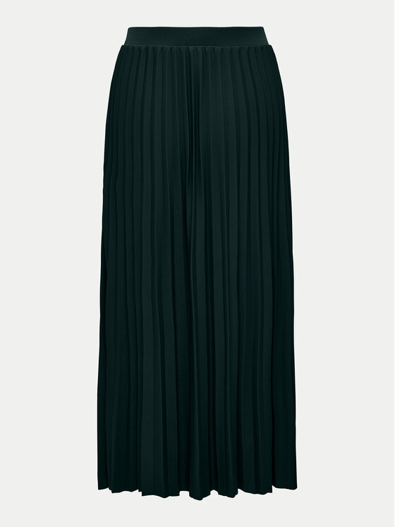 ONLY ONLY Plisēti svārki 15277887 Zaļš Regular Fit