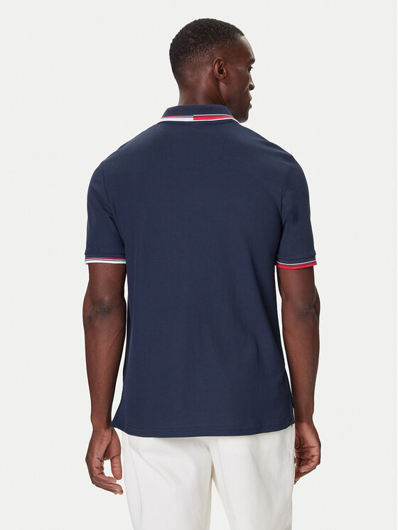 Nautica Nautica Tricou polo Atabay N1S03424 Bleumarin Regular Fit