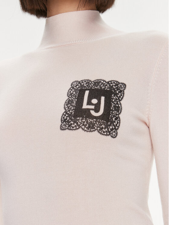 Liu Jo Liu Jo Пуловер 5F3086 MS49I Розов Regular Fit
