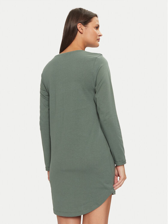 Hunkemöller Hunkemöller Camicia da notte 206559 Verde Regular Fit