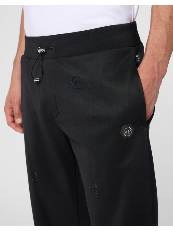PHILIPP PLEIN PHILIPP PLEIN Spodnie dresowe 29717 Czarny Jogger Fit