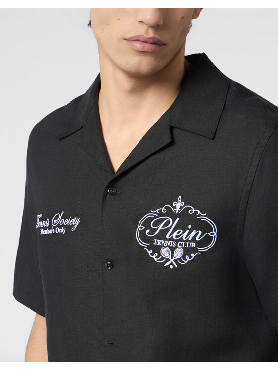 PHILIPP PLEIN PHILIPP PLEIN Koszula 30489 Czarny Regular Fit