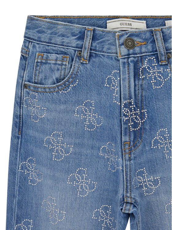 Guess Guess Дънки J6GA00 D45E0 Син Relaxed Fit