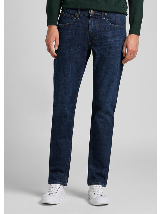 Jeansy Lee, Rozmiar W36/L34, Niebieskie, DAREN ZIP FLY