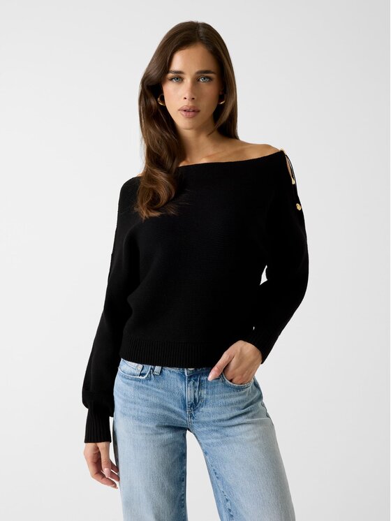 Guess Guess Svetr 180348 Černá Classic Fit