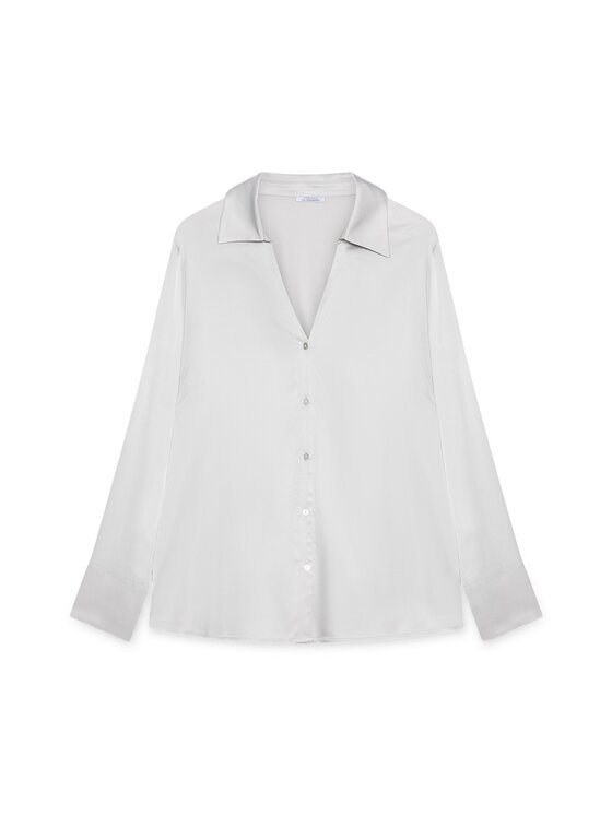 Fiorella Rubino Fiorella Rubino Koszula 5054T001392N003 Szary Regular Fit