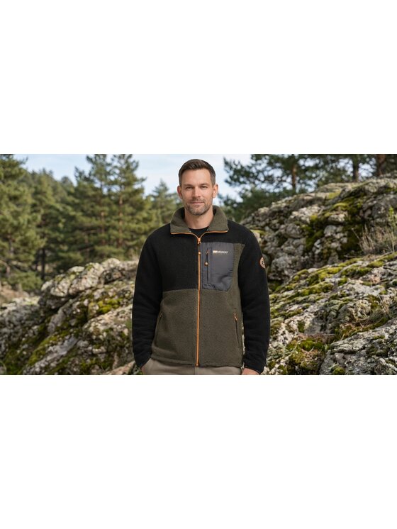 Geographical Norway Geographical Norway Polar WZ8068H/GN-BLACK Czarny Reglan Fit