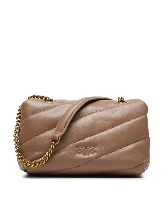 PINKO Pinko Handtasche Love Baby Puff C AI 23-24 PLTT 100040 A0F2 Beige