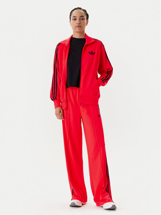 adidas adidas Суитшърт adicolor Classic Firebird JW3663 Оранжев Loose Fit