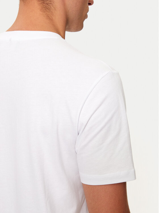 Liu Jo Liu Jo T-krekls QXX017 J4819 Balts Regular Fit