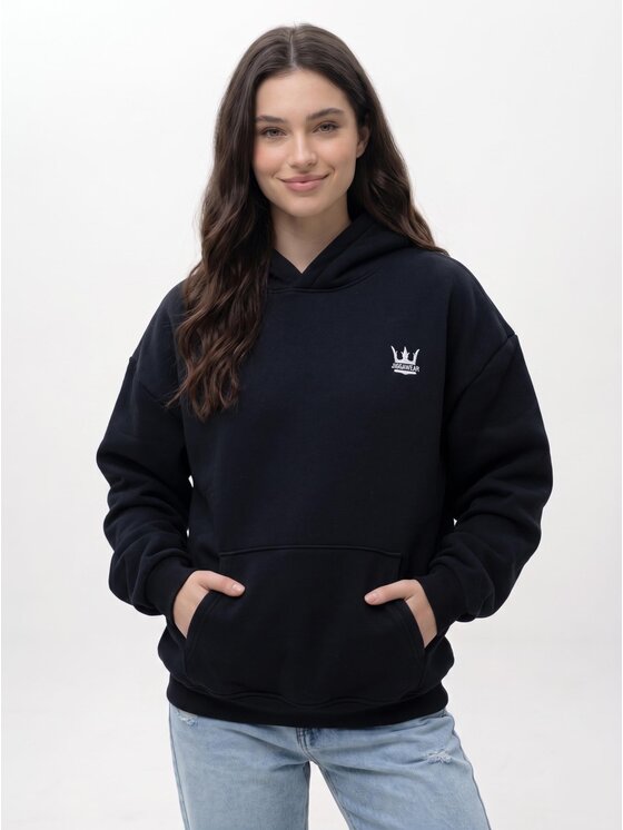 Jigga Wear Jigga Wear Bluza Szeroka luźna 132291 Czarny Oversize