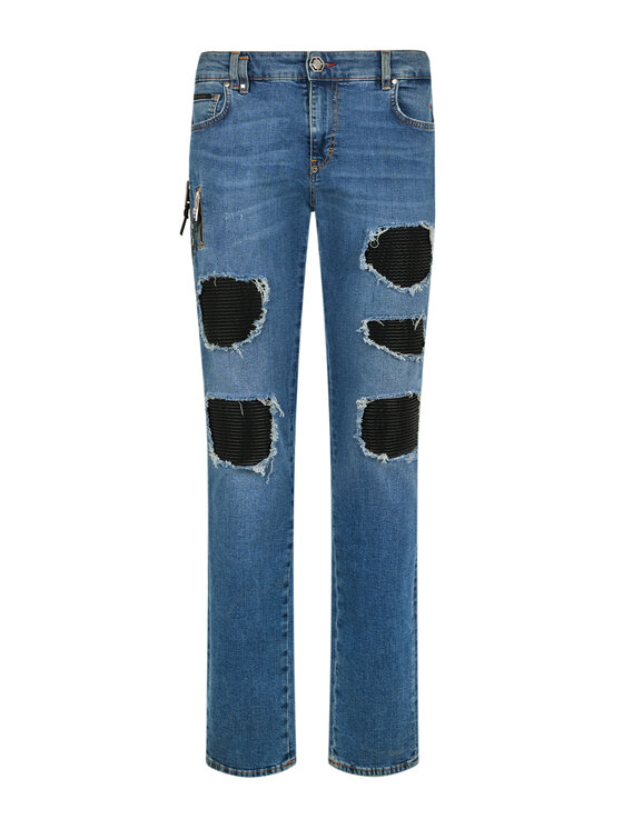 PHILIPP PLEIN PHILIPP PLEIN Jeansy 30581 Niebieski Skinny Fit