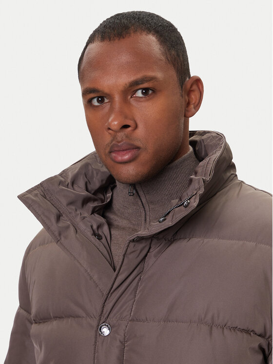 JOOP! JOOP! Žieminė striukė Newton 30048499 Ruda Regular Fit