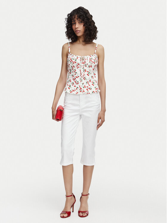 Guess Guess Topiņš W6YH97 W4497 Balts Regular Fit