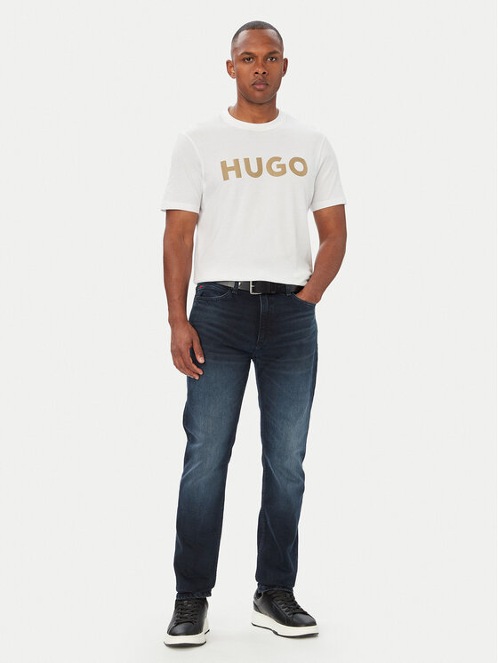 HUGO HUGO T-Shirt Dulivio_U263 50564790 Weiß Regular Fit
