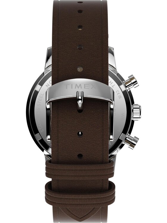 Timex Timex Zegarek TW2Y66600 Brązowy