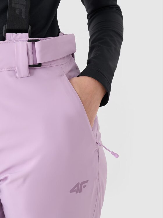 4F 4F Pantaloni da sci 4FWAW24TFTRF0754-52S Rosa Regular Fit