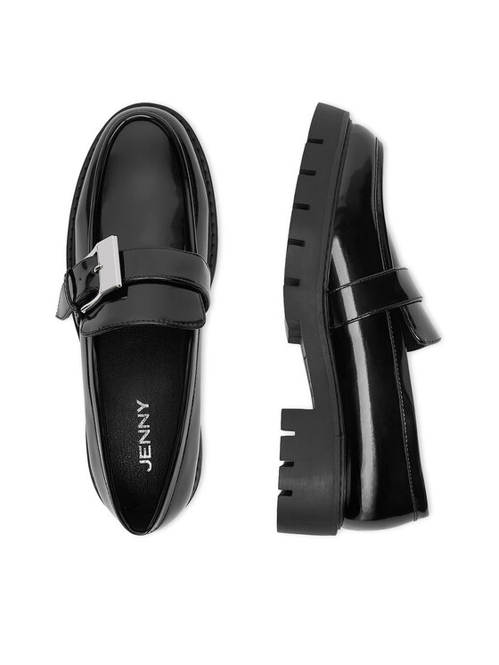 JENNY JENNY Loafersy CEO-YT2582 Czarny