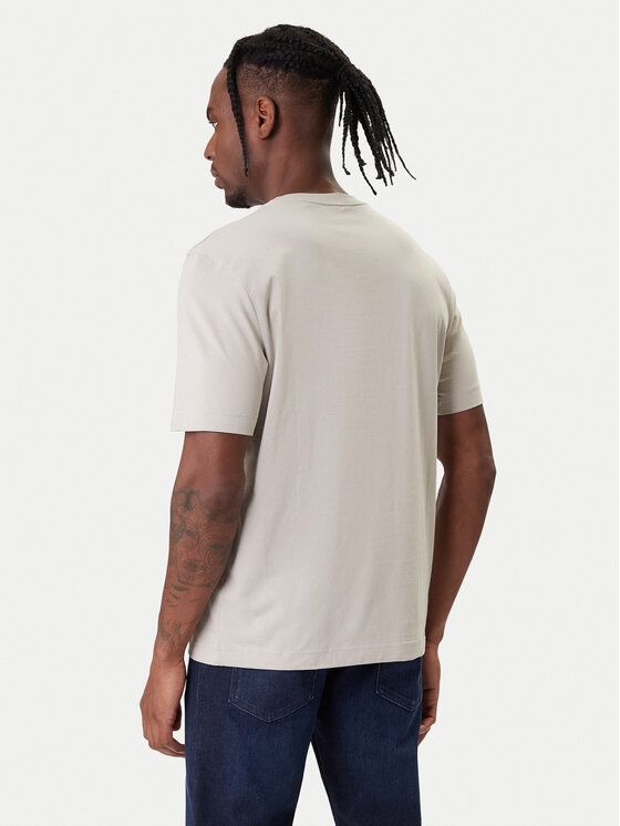 BOSS BOSS T-Shirt Tchup 50473278 Beżowy Relaxed Fit