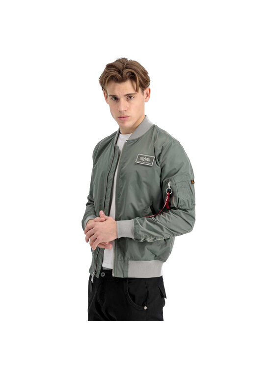 Alpha Industries Alpha Industries Kurtka bomber AI.126101-134-3XL Szary Regular Fit