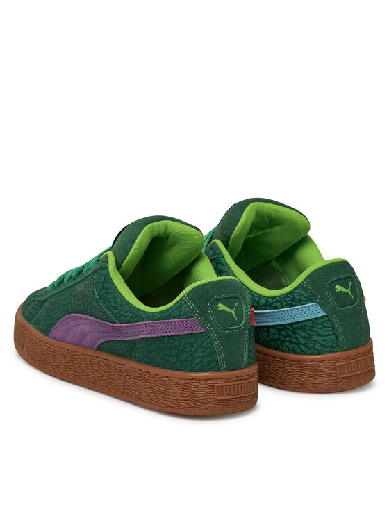 Puma Puma Sneakersy Suede XL TMNT 401304 01 Zelená