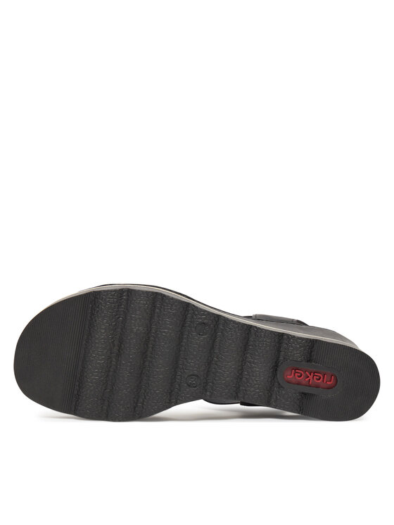 Rieker Rieker Sandalen 67498-00 Schwarz