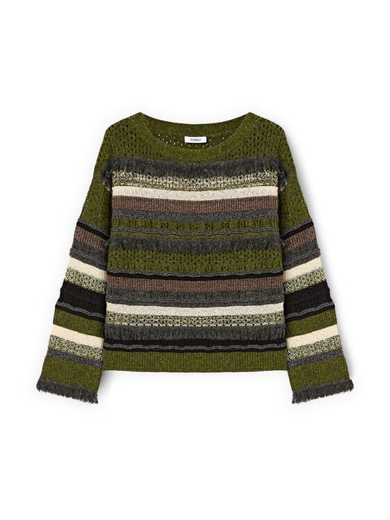 Motivi Motivi Maglione M019W003692N0S5 Verde Regular Fit