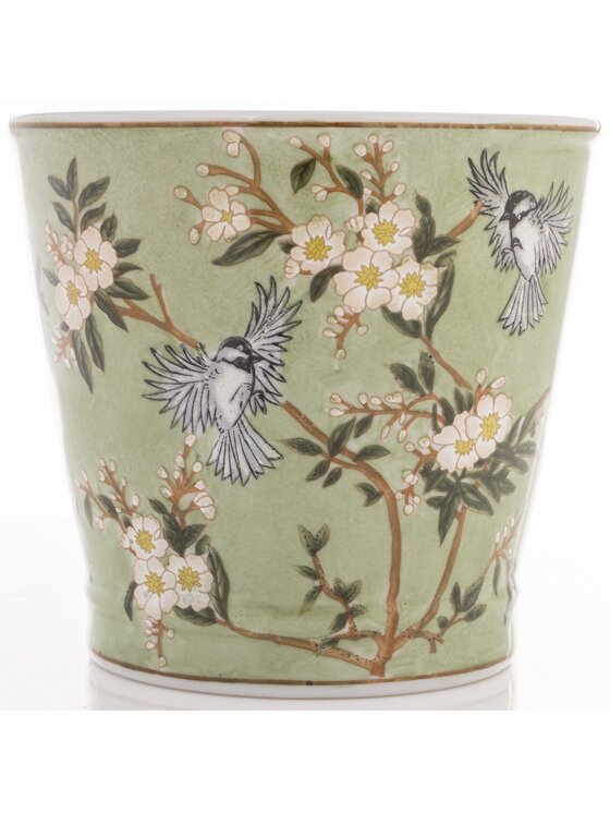 MIAhome MIAhome Kwietnik Osłonka porcelanowa PORSELEN-3 Kolorowy