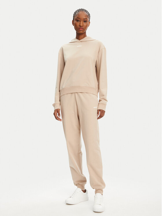 HUGO HUGO Sportinės kelnės 50490578 Smėlio Regular Fit