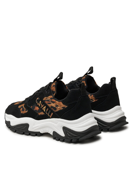 Just Cavalli Just Cavalli Sneakersy 77RA3SC1 Brązowy