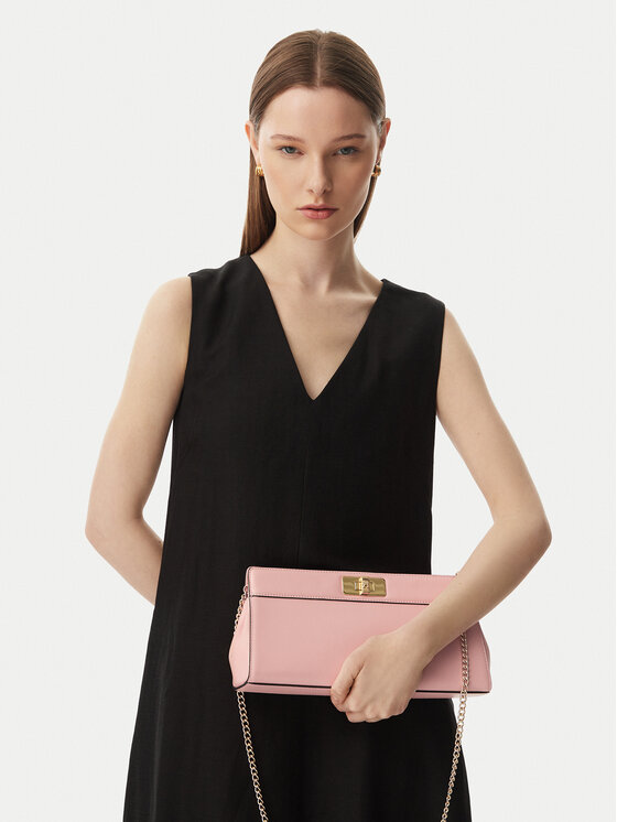 Tommy Hilfiger Geantă Th Modern Clutch AW0AW18727 Roz deschis