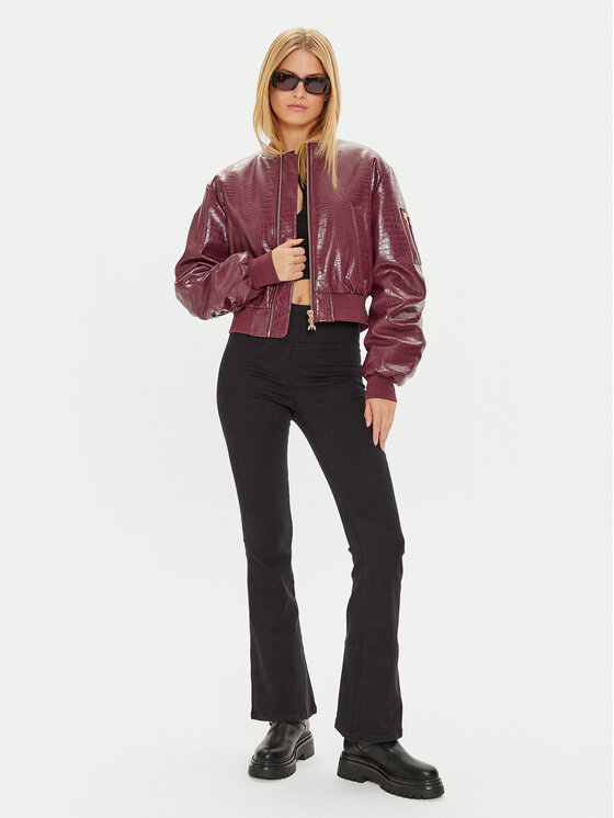 Gina Tricot Gina Tricot Leggings 23067 Crna Flare Fit