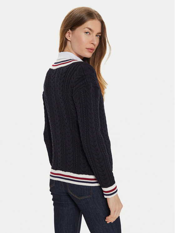 Motivi Motivi Kardigán M4266000721N Sötétkék Regular Fit