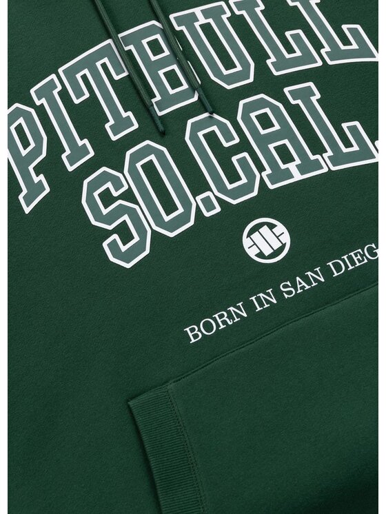 PITBULL PITBULL Bluza SO CAL Zielony Regular Fit