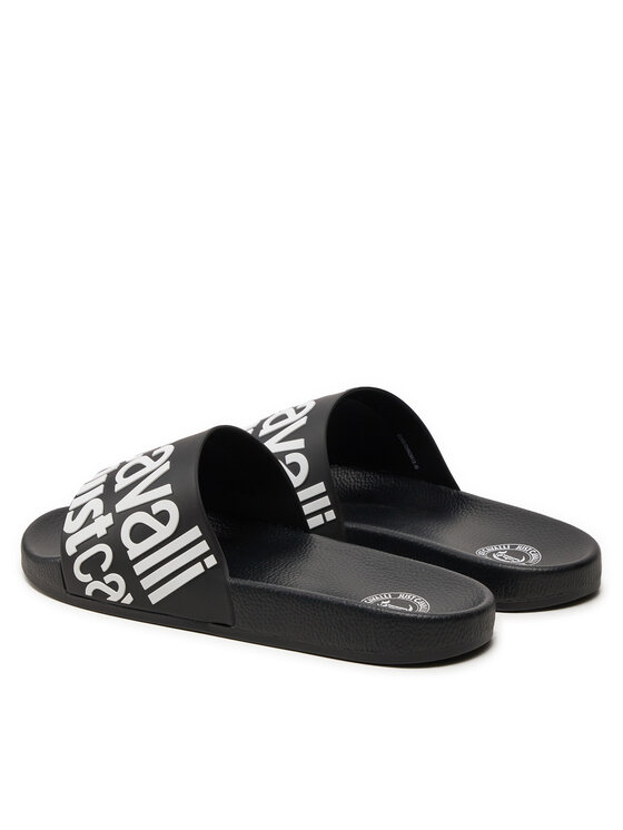 Just Cavalli Just Cavalli Šlepetės 76QA3SZ1 Juoda