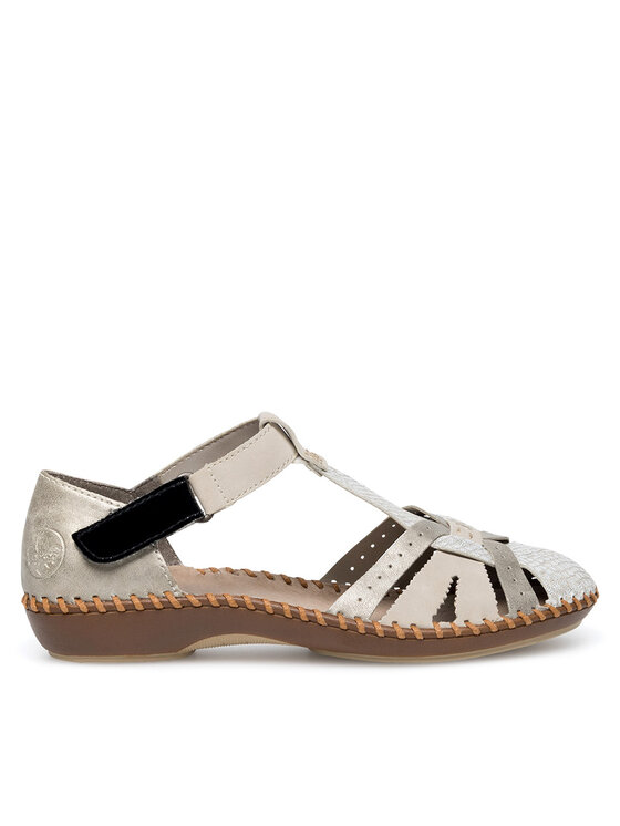 Rieker Rieker Sandalen M1650-60 Beige