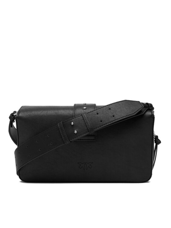 PINKO PINKO Handtasche Love One Slouchy Zip Classic AI 25-26 PLTT 105081 A2JG Schwarz