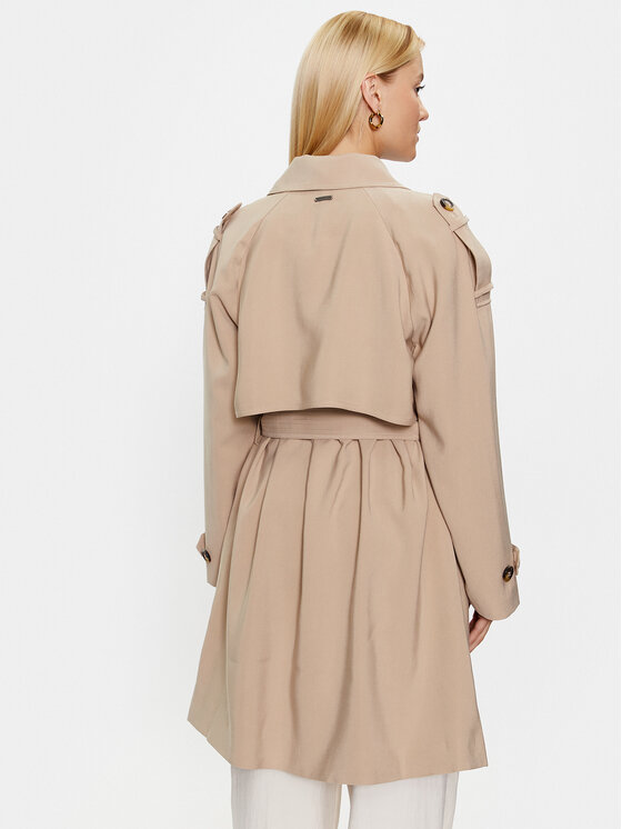Bruuns Bazaar Bruuns Bazaar Trench Adelena BBW3473 Bež Regular Fit