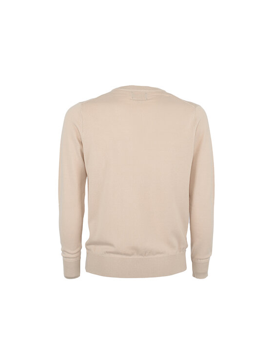 RefrigiWear RefrigiWear Sweter M26908-A00140 Beżowy Regular Fit
