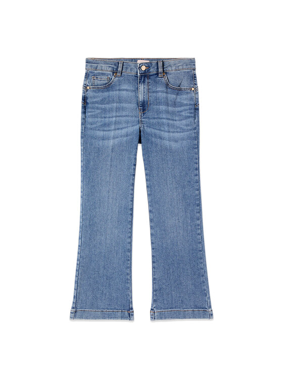 Oltre Oltre Jeans P574R209289N024 Blu Flare Fit