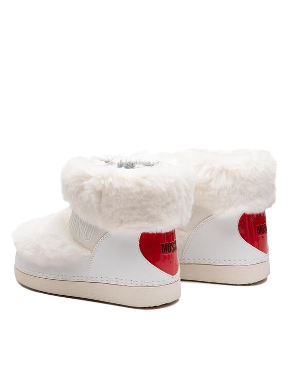 LOVE MOSCHINO LOVE MOSCHINO Cizme de zăpadă JA24432G0FIT2100 Alb
